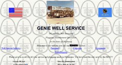 Desktop Screenshot of geniewell.com